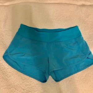 Lululemon Speed Up shorts - blue - size 6